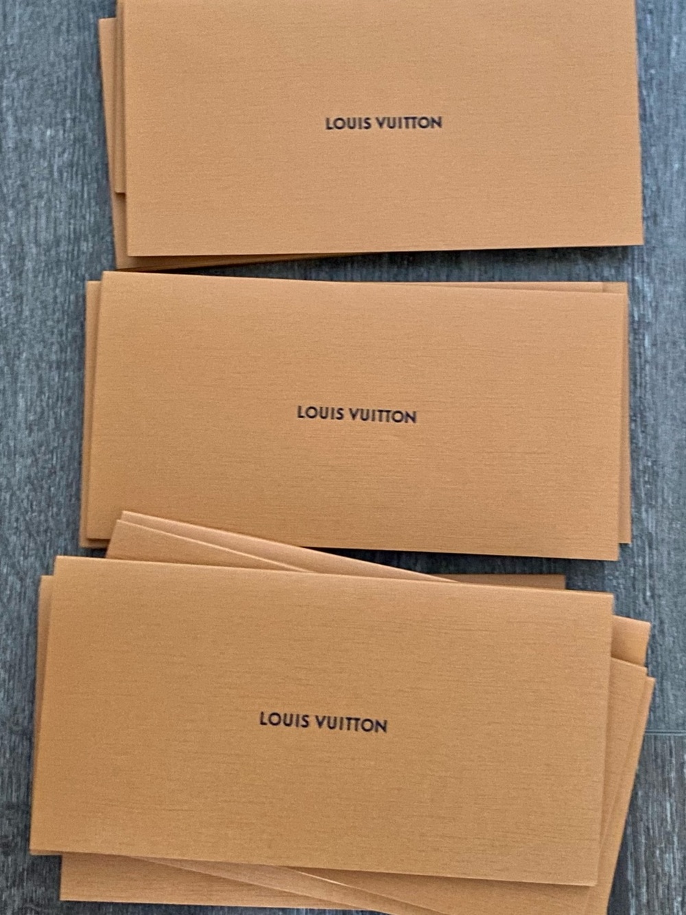 Louis Vuitton Envelope Set of 12